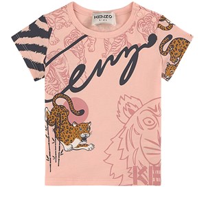 Kenzo Leopard T-shirt Rosa 9 mån