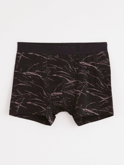 Boxershorts med marmormönster