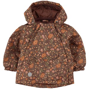 Wheat Sascha Tech Jacka Maroon Flowers 80 (12 months)