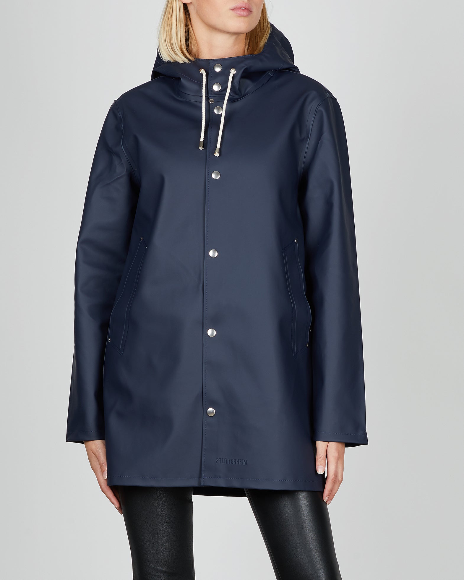 Stutterheim Regnrock Stockholm XXXS Marinblå 985