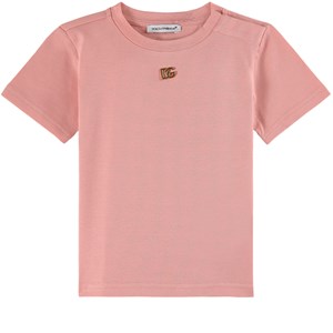 Dolce & Gabbana Logo T-shirt Rosa 12-18 mån