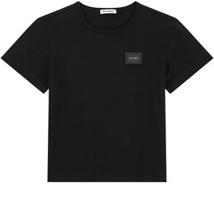 Dolce & Gabbana Plaque Logo T-shirt Svart 5 years