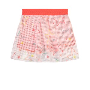 Billieblush Stjärnmönstrad Mesh Byxkjol Rosa 3 år
