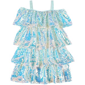 Billieblush Sequin Klänning Grön 3 år