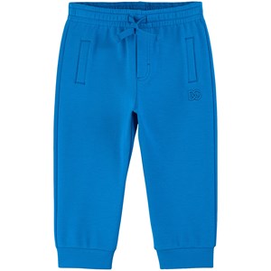 Dolce & Gabbana Logo Mjukisbyxor Blå 18-24 mån