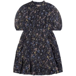 Creamie Floral Klänning Total Eclipse 140 cm (9-10 år)