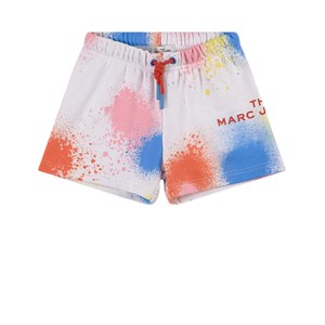 The Marc Jacobs Logo Splash Mjukisshorts Vita 2 år