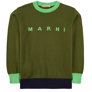 Marni Khaki Branded Jumper 10 år