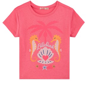 Billieblush Glitter Seahorse T-shirt Rosa 3 år