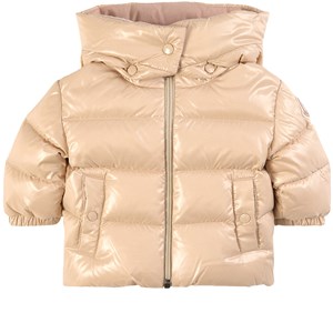 Moncler Vadderad Jacka Beige 9-12 mån