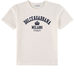 Dolce & Gabbana Milano T-shirt Vit 8 år