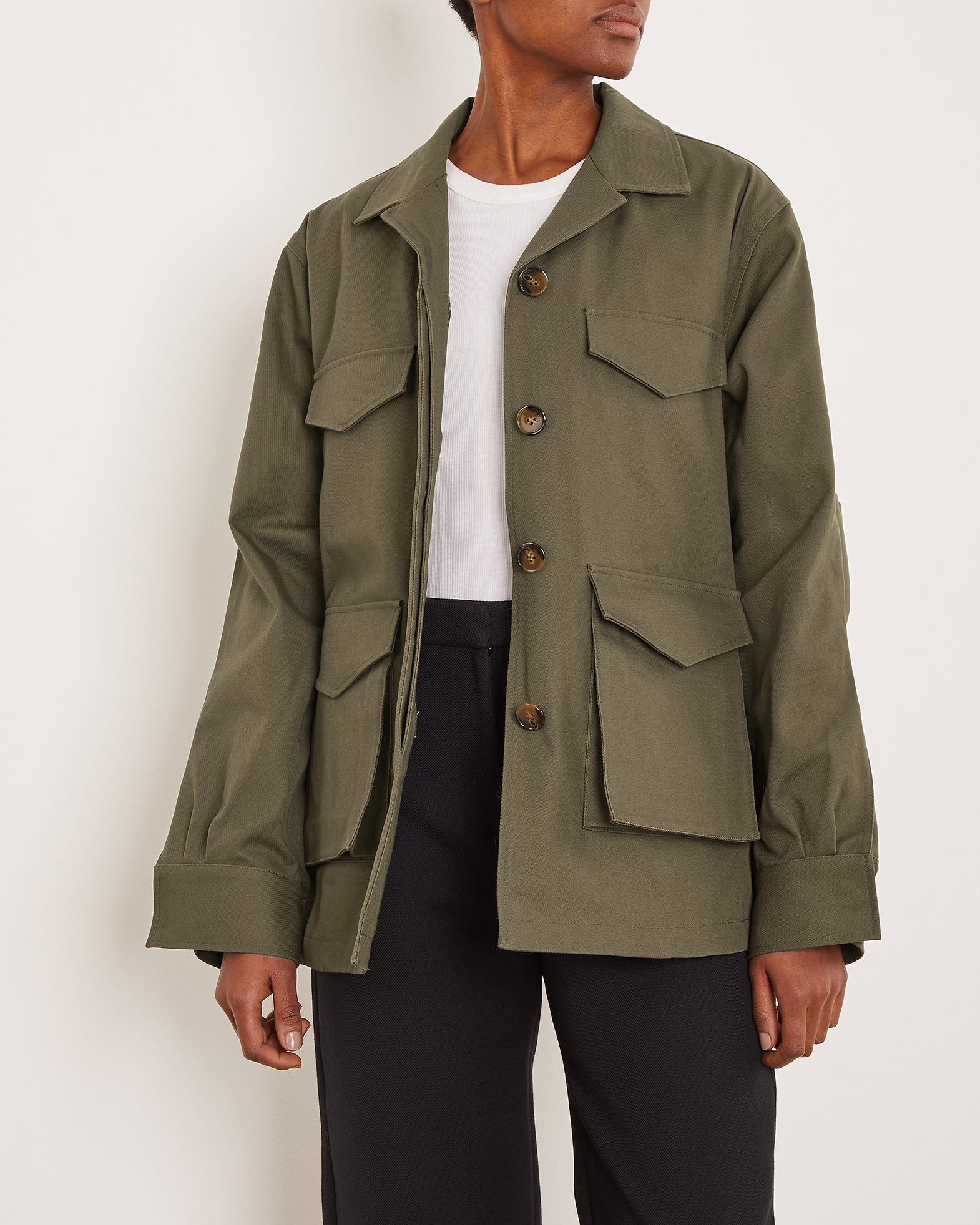 Totême Jacka Army 32 Khaki 010