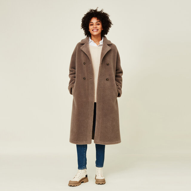 Julia Wool Blend Coat