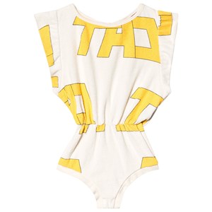 The Animals Observatory Koala Kids Tao Romper Raw White 3 år