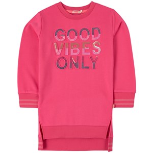 Billieblush Good Vibes Only Mjukis-klänning Rosa 2 år