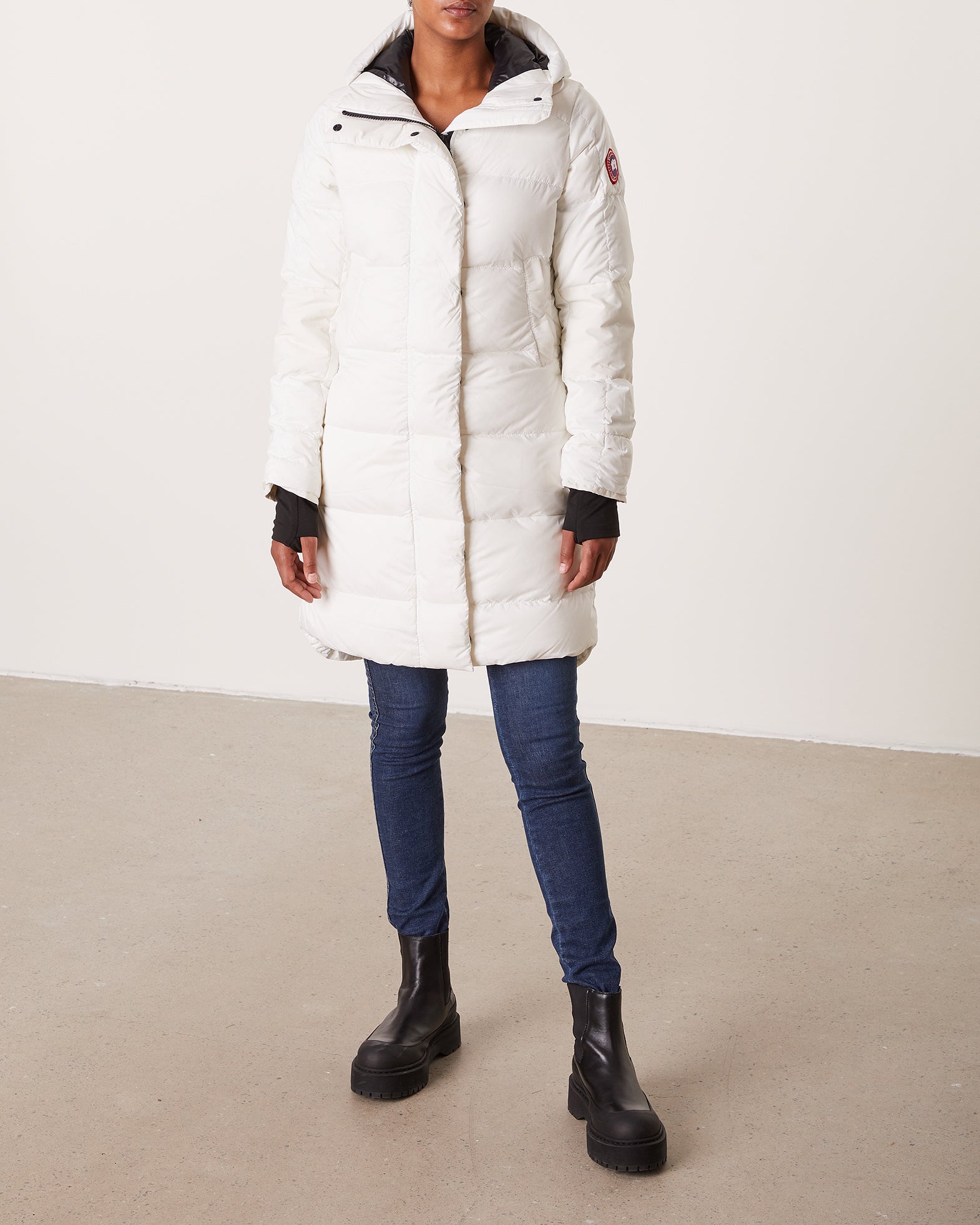 Canada Goose Jacka Alliston XS Vit/svart 001