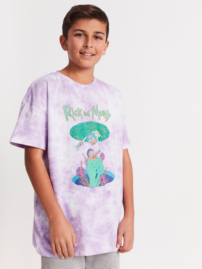T-shirt med Rick and Morty