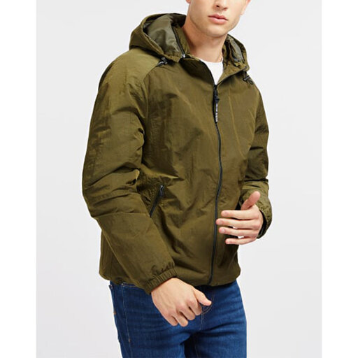 Hooded Windbreaker Jacket