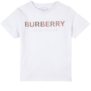 Burberry Eugene Logo T-shirt Vit 10 år