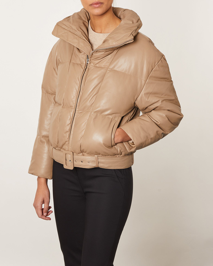 Dante6 Jacka Daliz Leather Padding 1 (XS) Brun 330