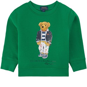 Ralph Lauren Bear Tröja Grön 2 år