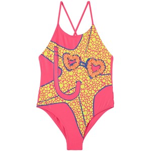Billieblush Starfish Glitter Baddräkt Rosa 2 år