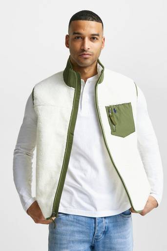 Polo Ralph Lauren Väst Bonded Hi-Pile Vest Beige