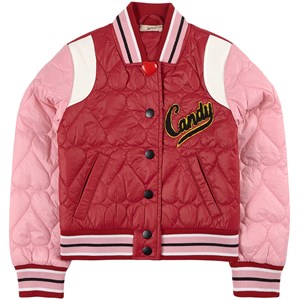 N°21 Quiltad Bomberjacka rosa 8 år