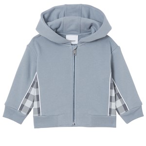 Burberry Graham Check Huvtröja Shale Blue 2 år