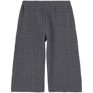 Creamie Check Byxor Mid Grey Melange 110 cm (4-5 år)