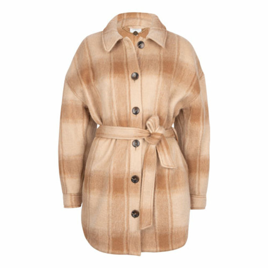Trucker Check Shirt-coat