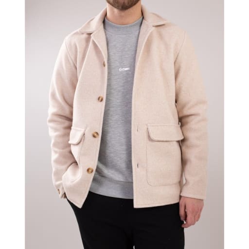 Charlie Wooltouch Jacket - Beige