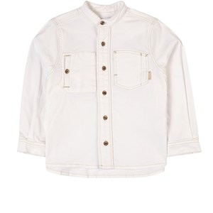 Bonpoint Jeansskjorta Vit 4 år