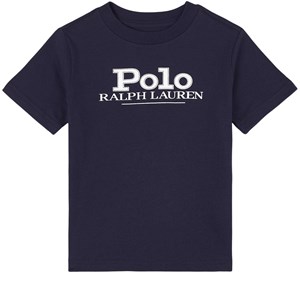 Ralph Lauren Logo T-shirt Marinblå 2 år