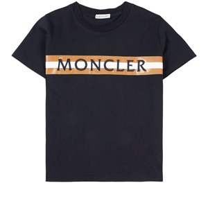 Moncler Logo T-shirt Marinblå 12 år