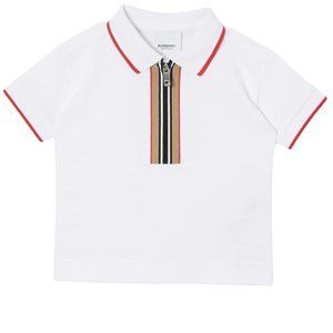 Burberry Samuel Pikétröja Vit 12 mån