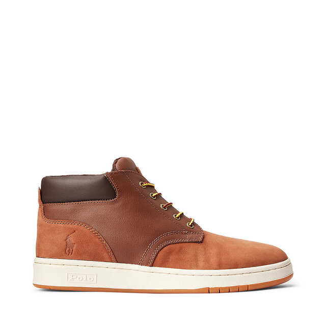 Nubuck & Canvas Sneaker Boot