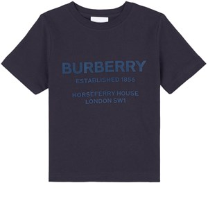 Burberry Logo T-shirt Marinblå 3 år