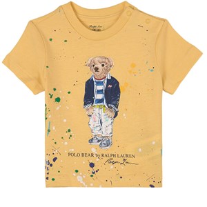 Ralph Lauren Bear T-shirt Gul 6 mån