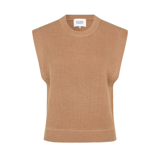Audre Knit Short Vest