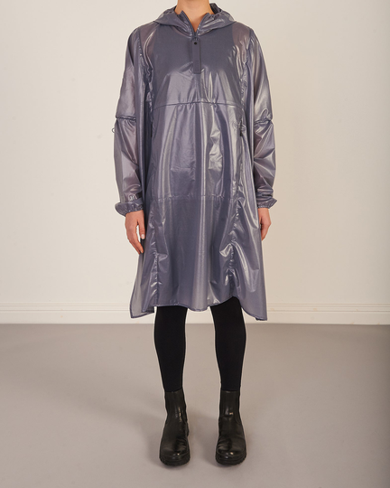Rains Regnponcho Long Ultralight Anorak River road XS