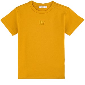 Dolce & Gabbana Logo T-shirt Senapsgul 18-24 mån