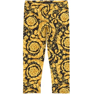 Versace Barocco Leggings Svarta 24 mån
