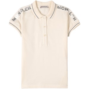 Moncler Pikéskjorta Gräddvit 10 år