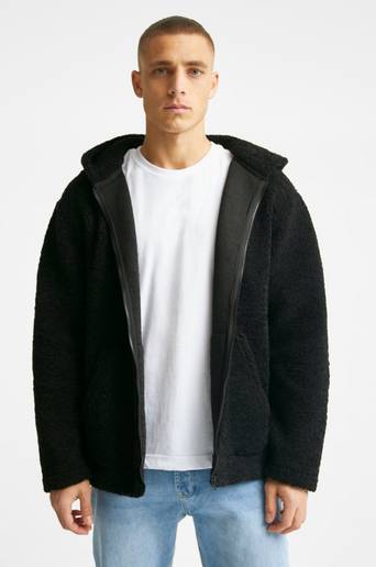 William Baxter Hoodie Full Zip Hoodie Svart