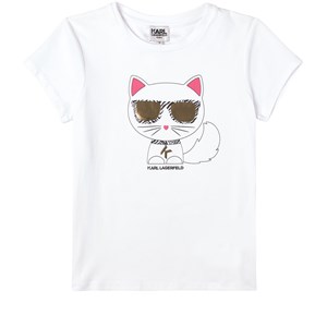 Karl Lagerfeld Kids Choupette T-shirt Vit 4 år