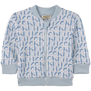 Kenzo Cream and Blue Cardigan Suit 4 år