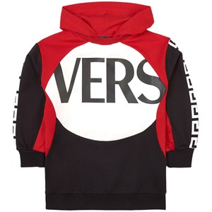 Versace Logo Huvtröja Svart 6 år