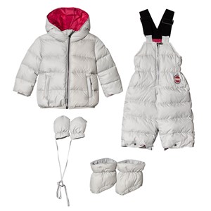 Colmar Vadderat Dun Set Silver/Rosa 9 months