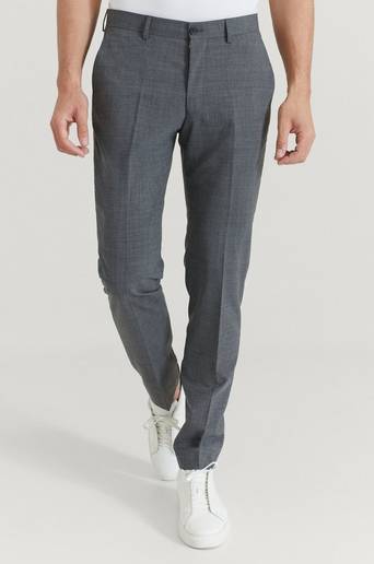 Studio Total Byxor Tyler Suit Trousers Grå